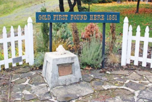 Gold discovery marker
