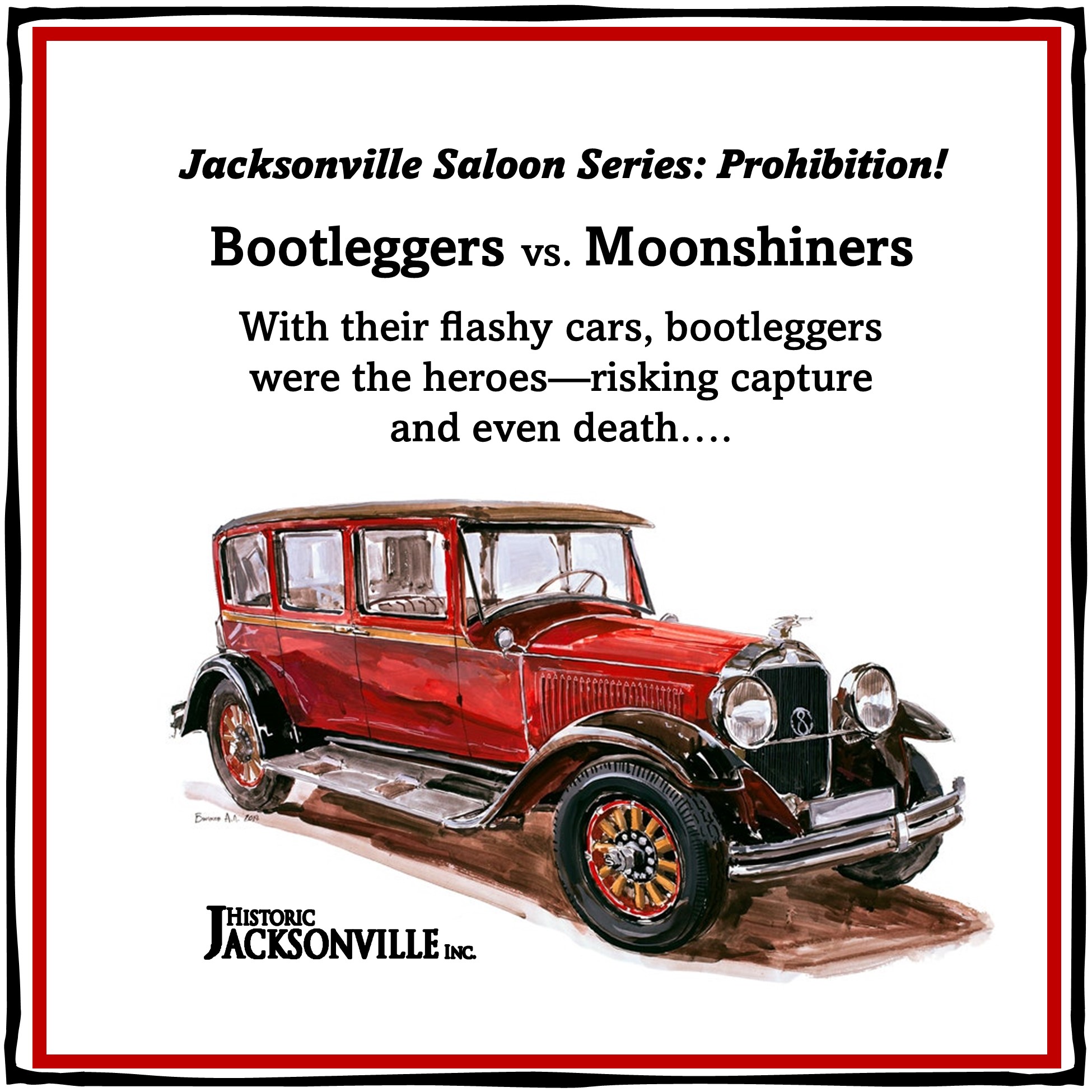 prohibition bootleggers cars